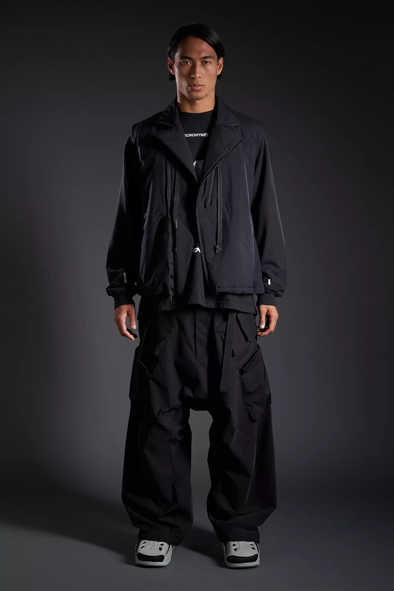 V68-PL 2L Gore-Tex Windstopper® Primaloft® Rider Vest BLACK - 1