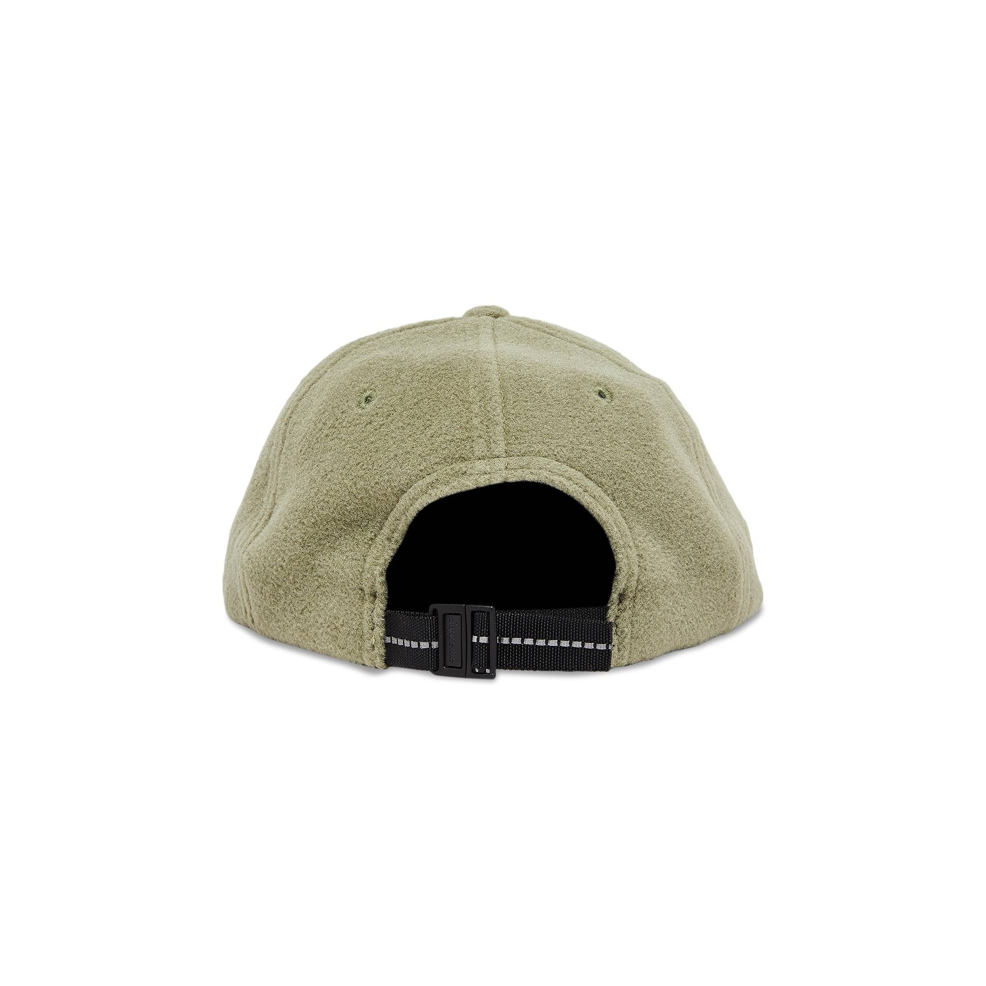 Supreme Polartec Small Box 6-Panel 'Olive' - 4