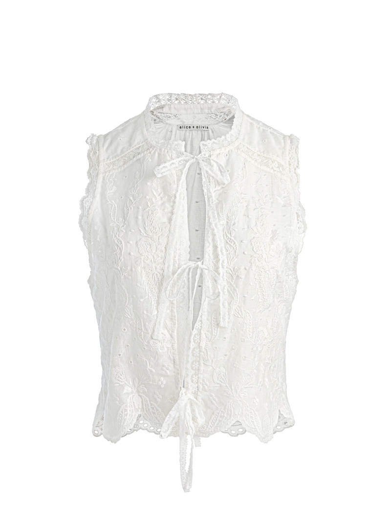 AMAL EMBROIDERED TANK 7