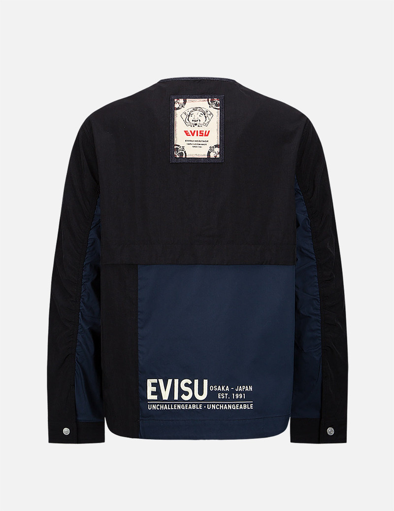 EVISU Multi-Pocket Hybrid Liner Jacket outlook