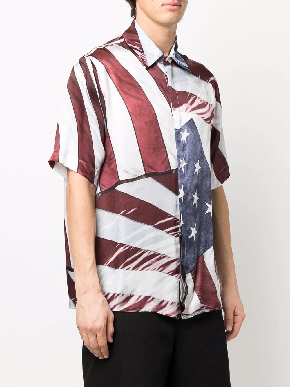 USA flag printed shirt - 3