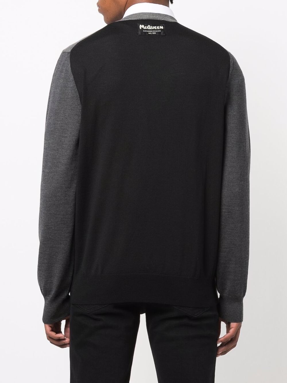 two-tone jumper - 4