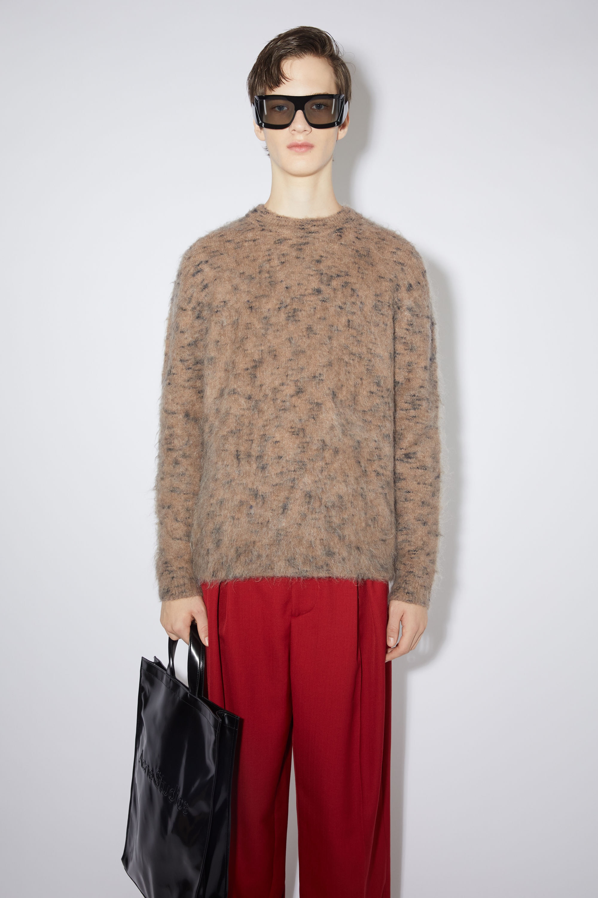Crew neck jumper - Cardinal brown - 2