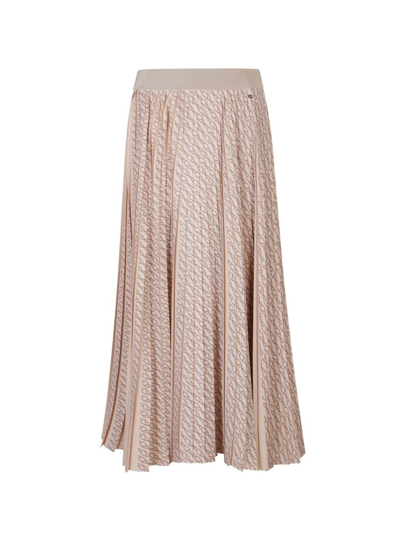 pleated graphic skirt 1