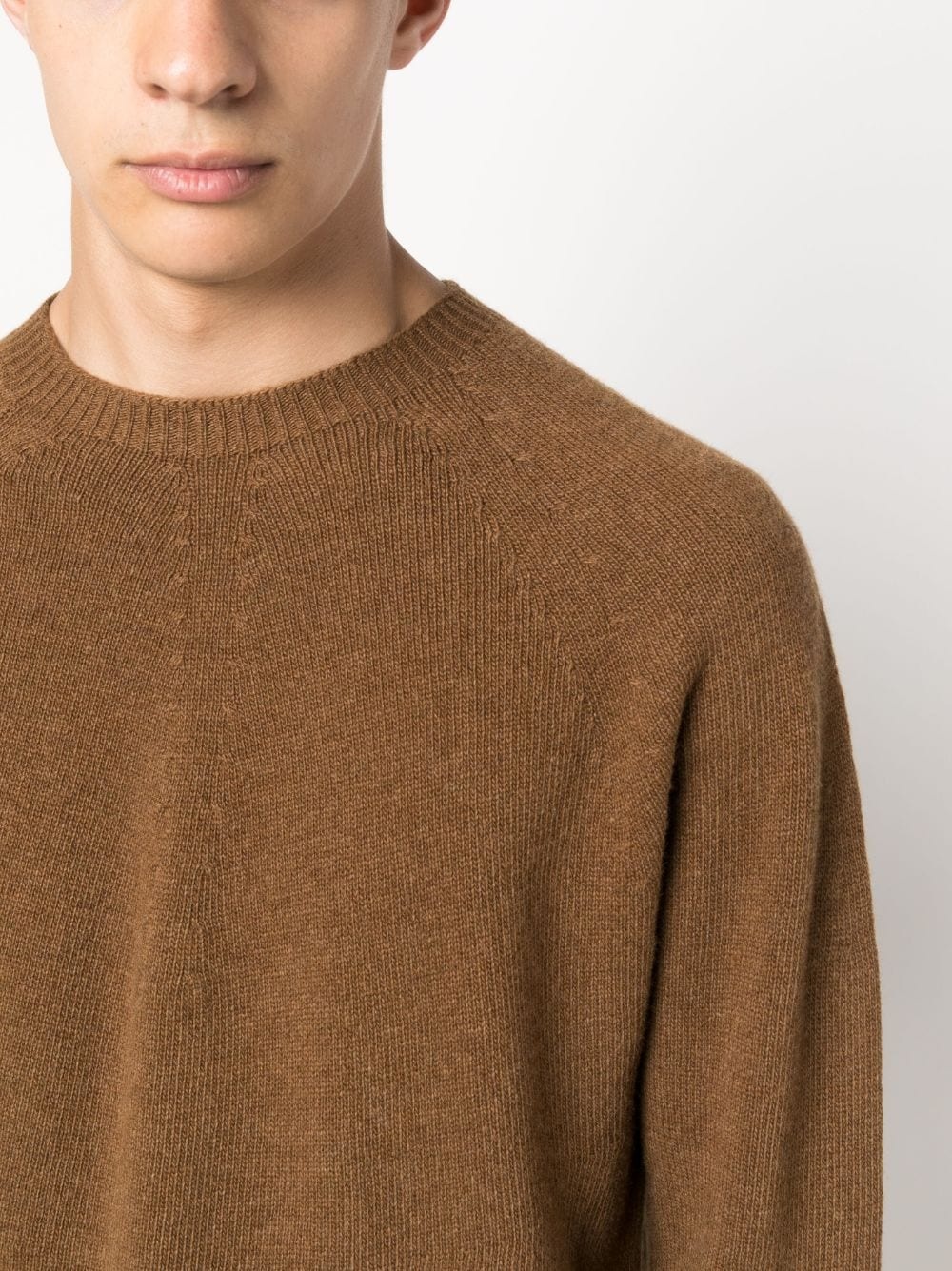 fine-knit wool-cashmere jumper - 5