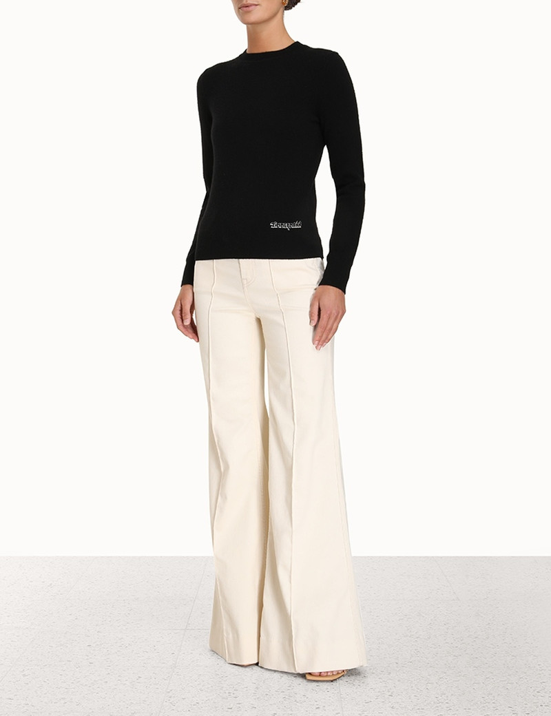 Zimmermann CLASSIC CREW NECK SWEATER outlook