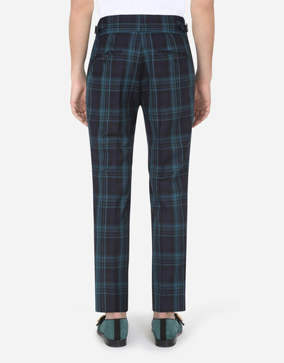 Dolce & Gabbana Check wool pants outlook