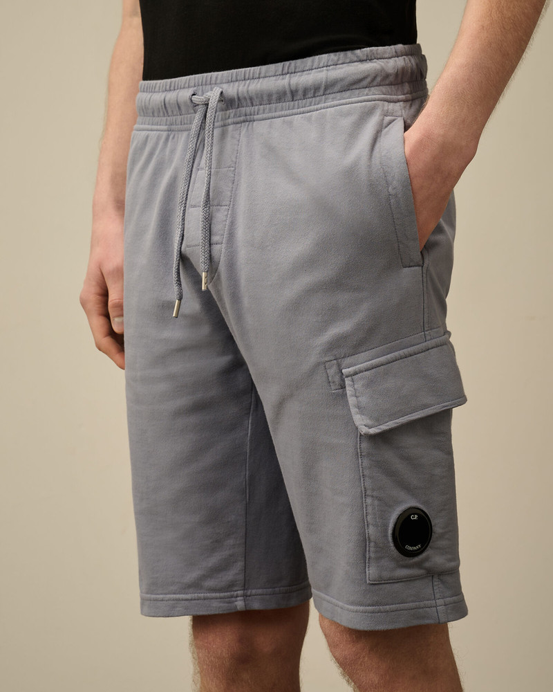 Light Fleece Cargo Lens Shorts 5