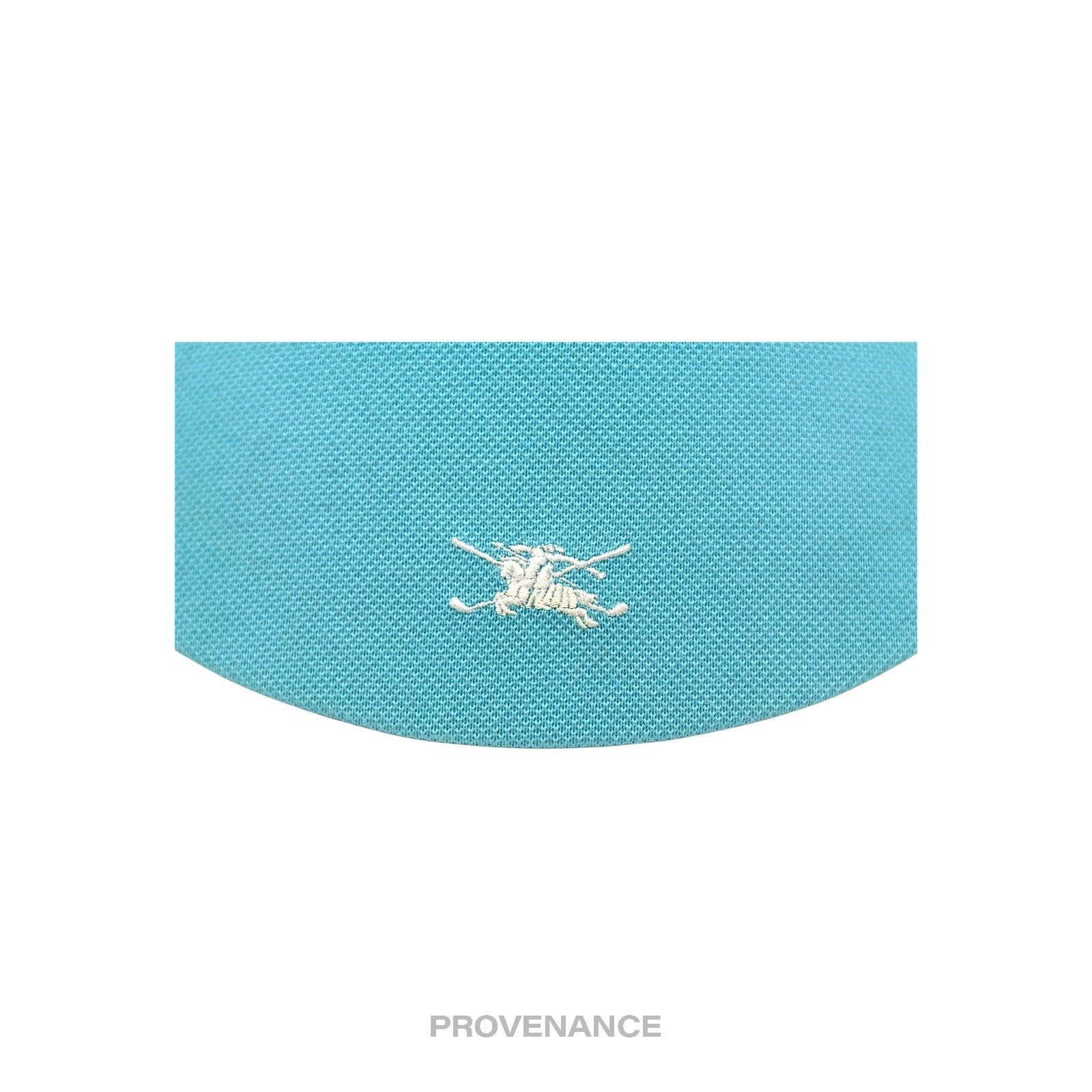 Burberry Golf Knight Logo Visor - Sky Blue Nova Check - 6