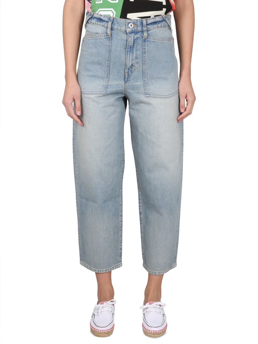 KENZO CARROT FIT JEANS - 1
