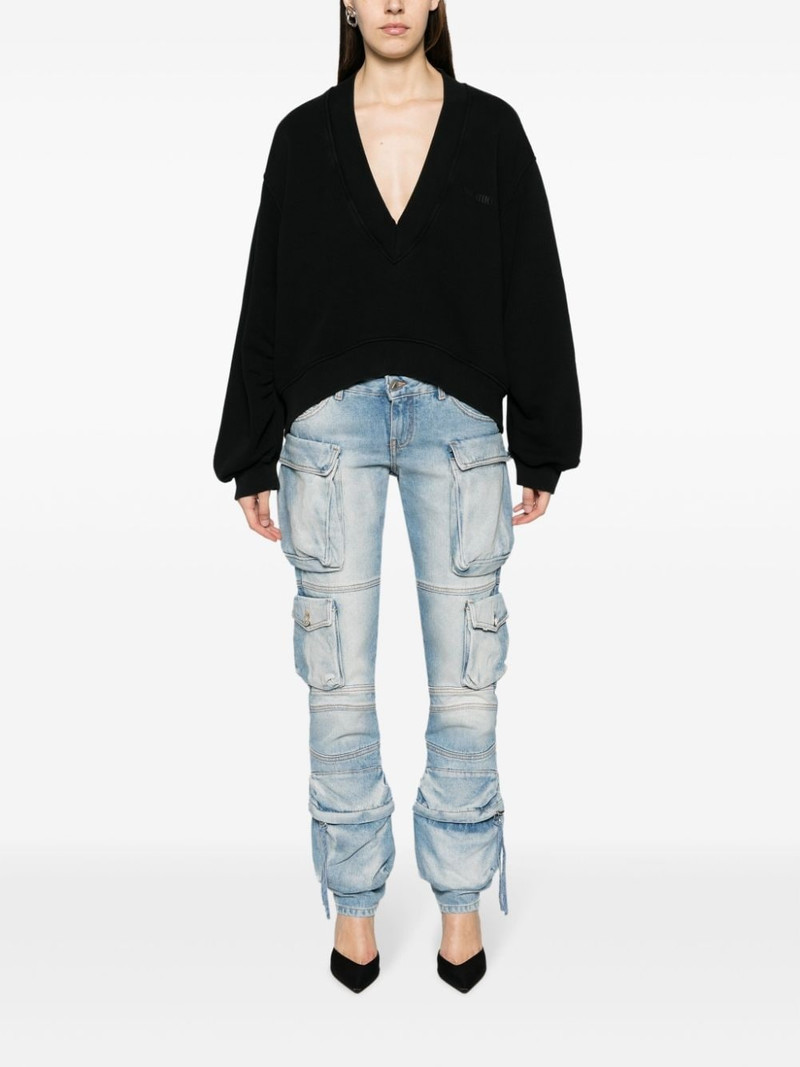 THE ATTICO Essie cargo jeans outlook