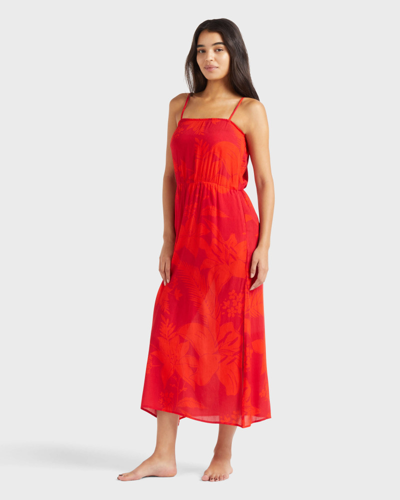 Vilebrequin Women Long Viscose Dress Flower Power outlook