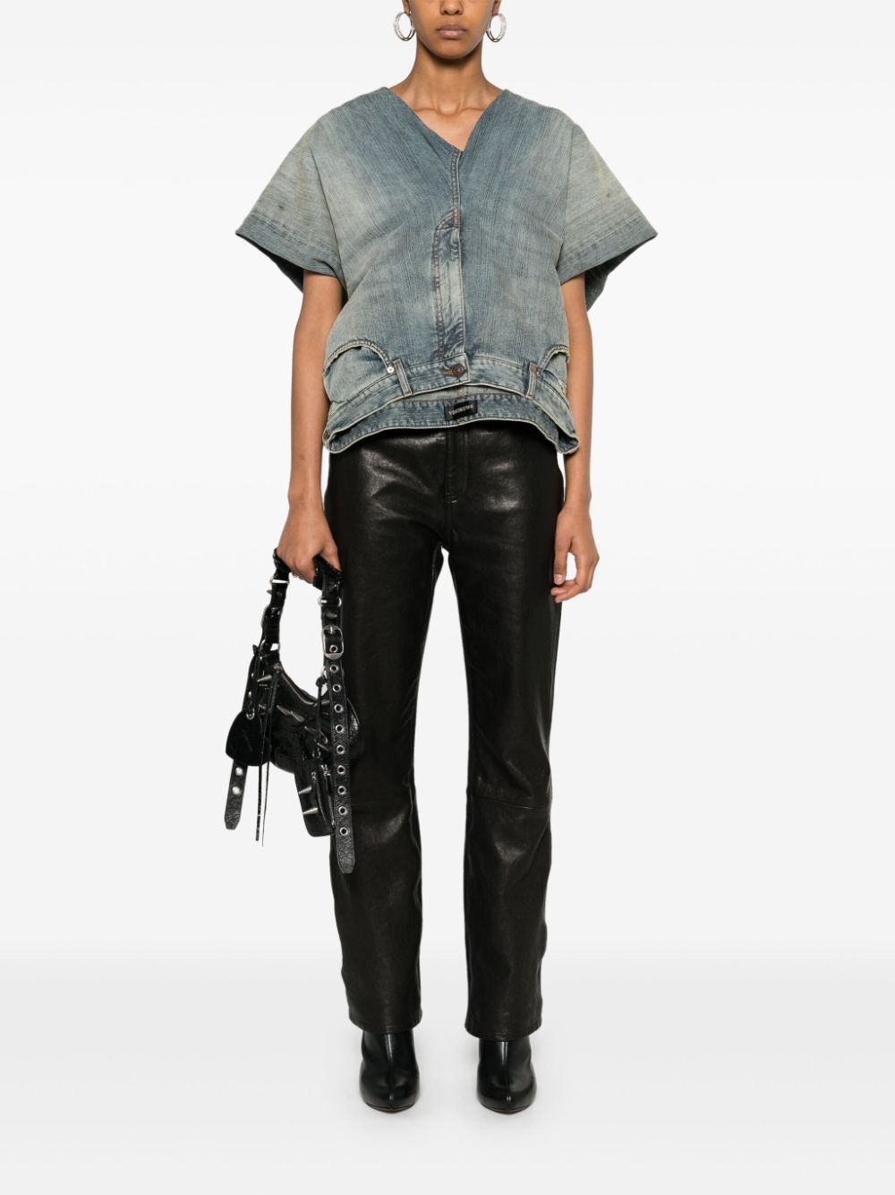 Denim Pants top - 2