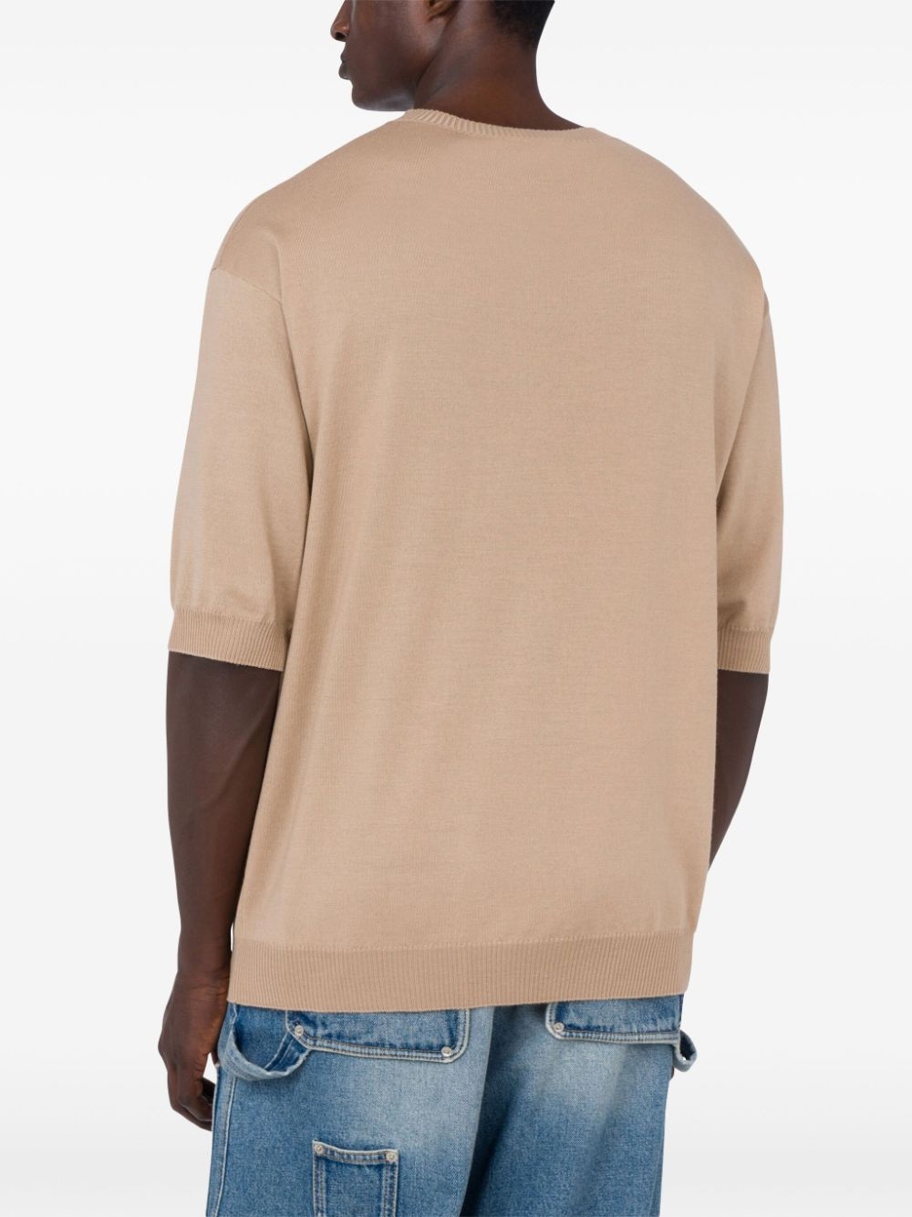 fine-knit T-shirt - 3