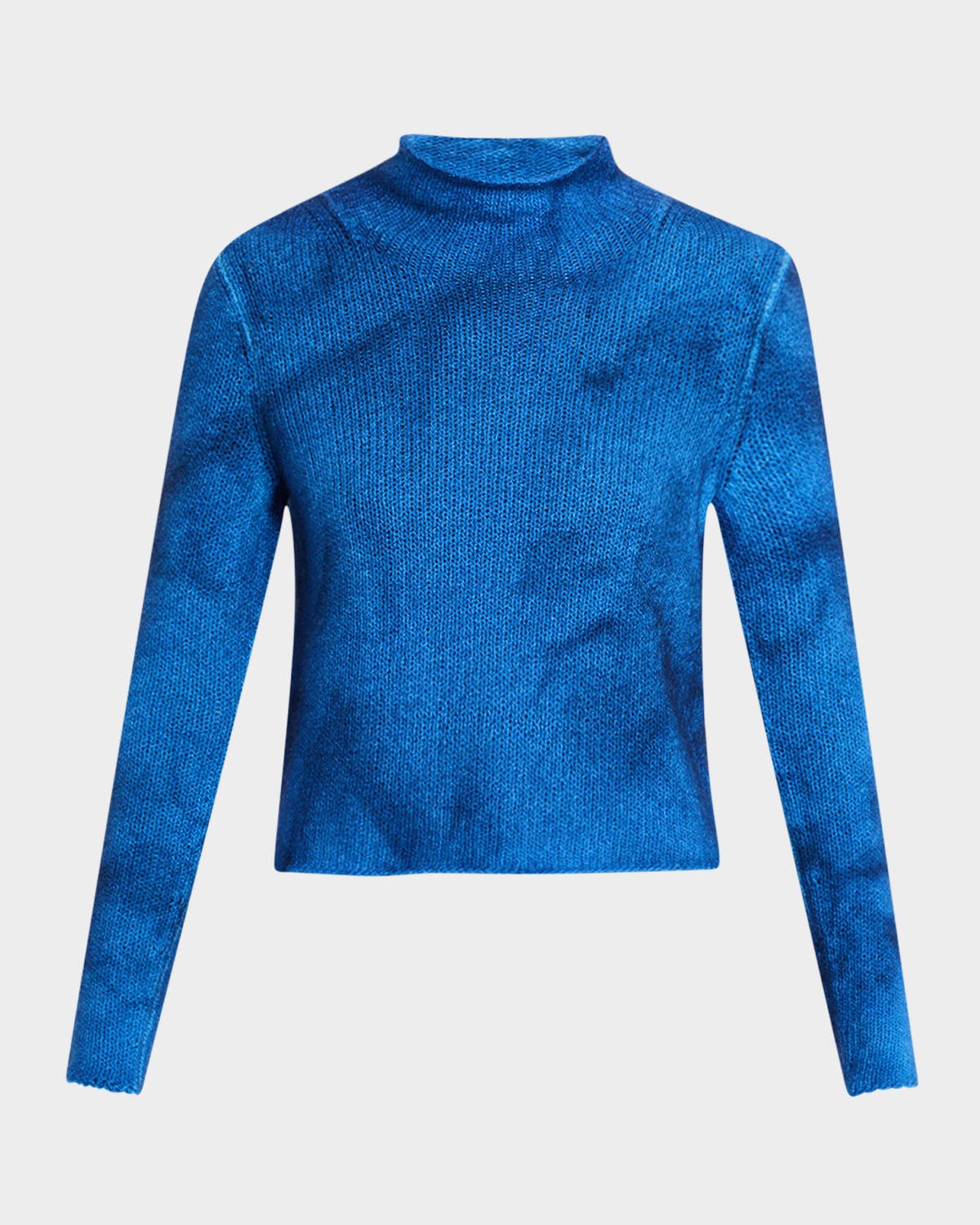 Daina Cropped Cashmere Turtleneck Sweater - 1
