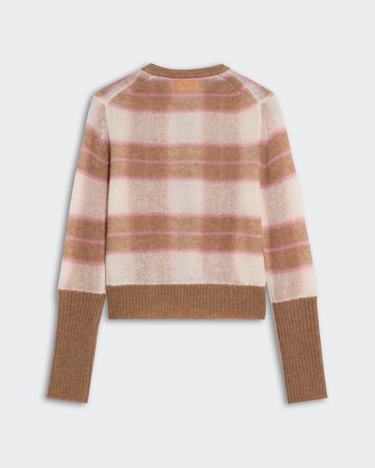 Shadow Plaid Cardigan - 4