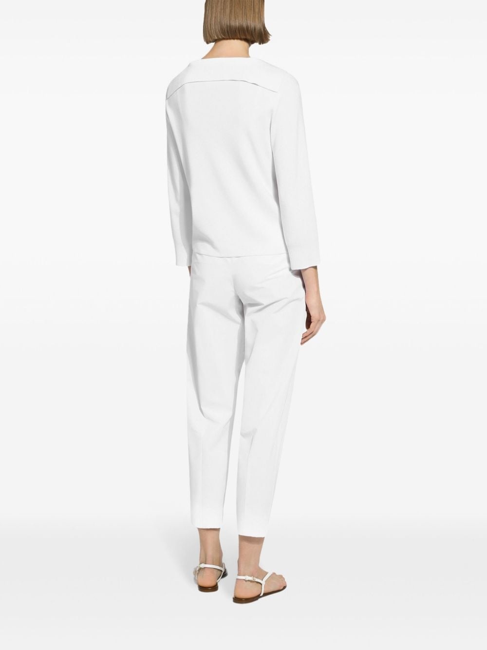 Sailor collar sweater - 4