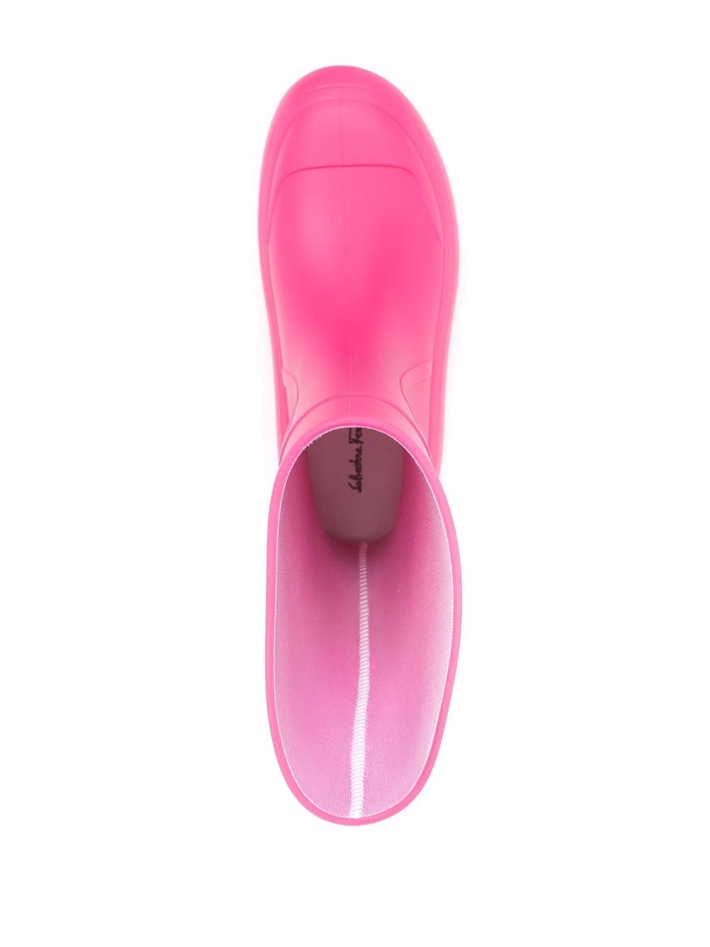 Gancini raised-logo rain boots - 4