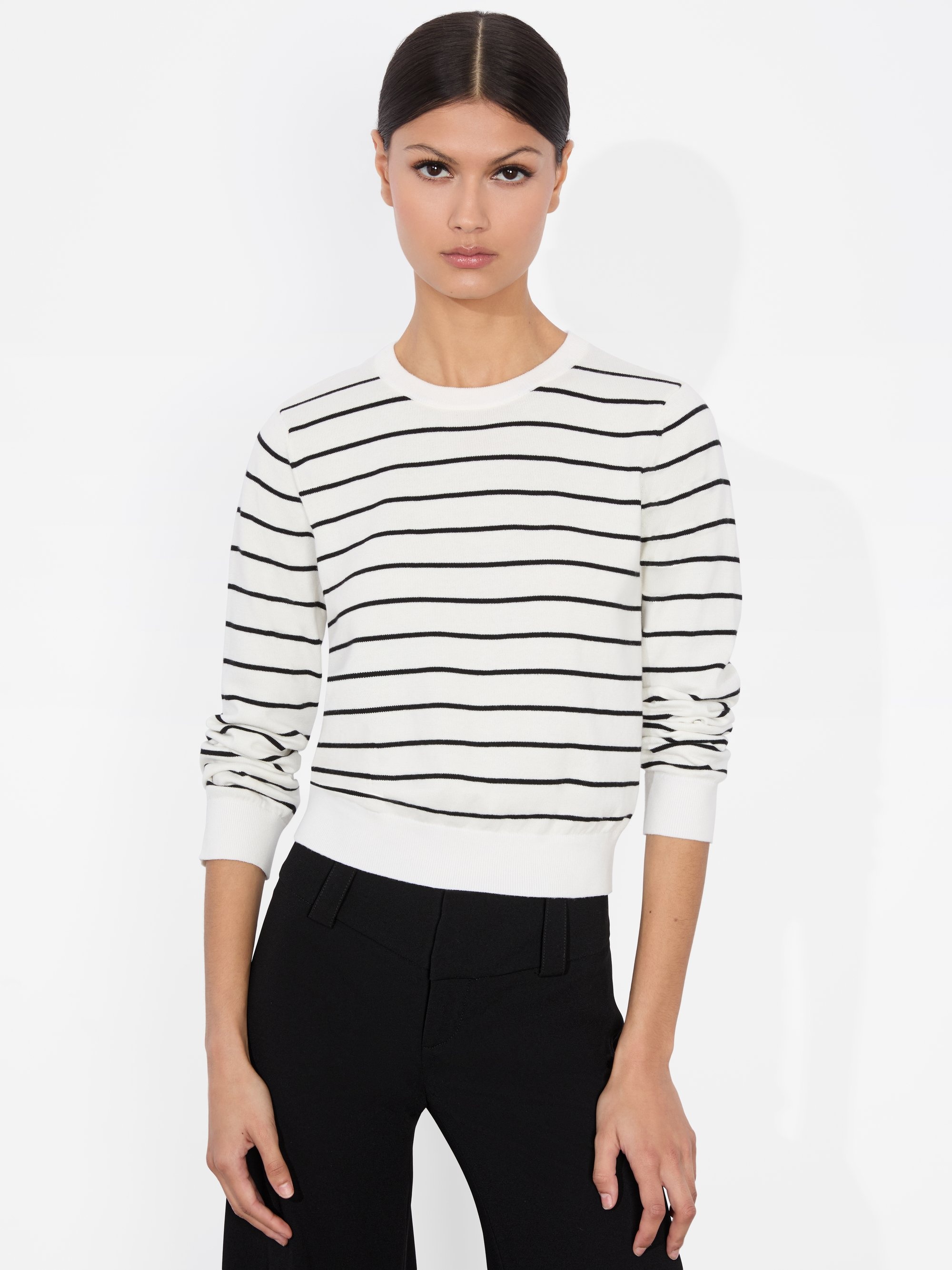 CAROLANN SHRUNKEN PULLOVER - 2