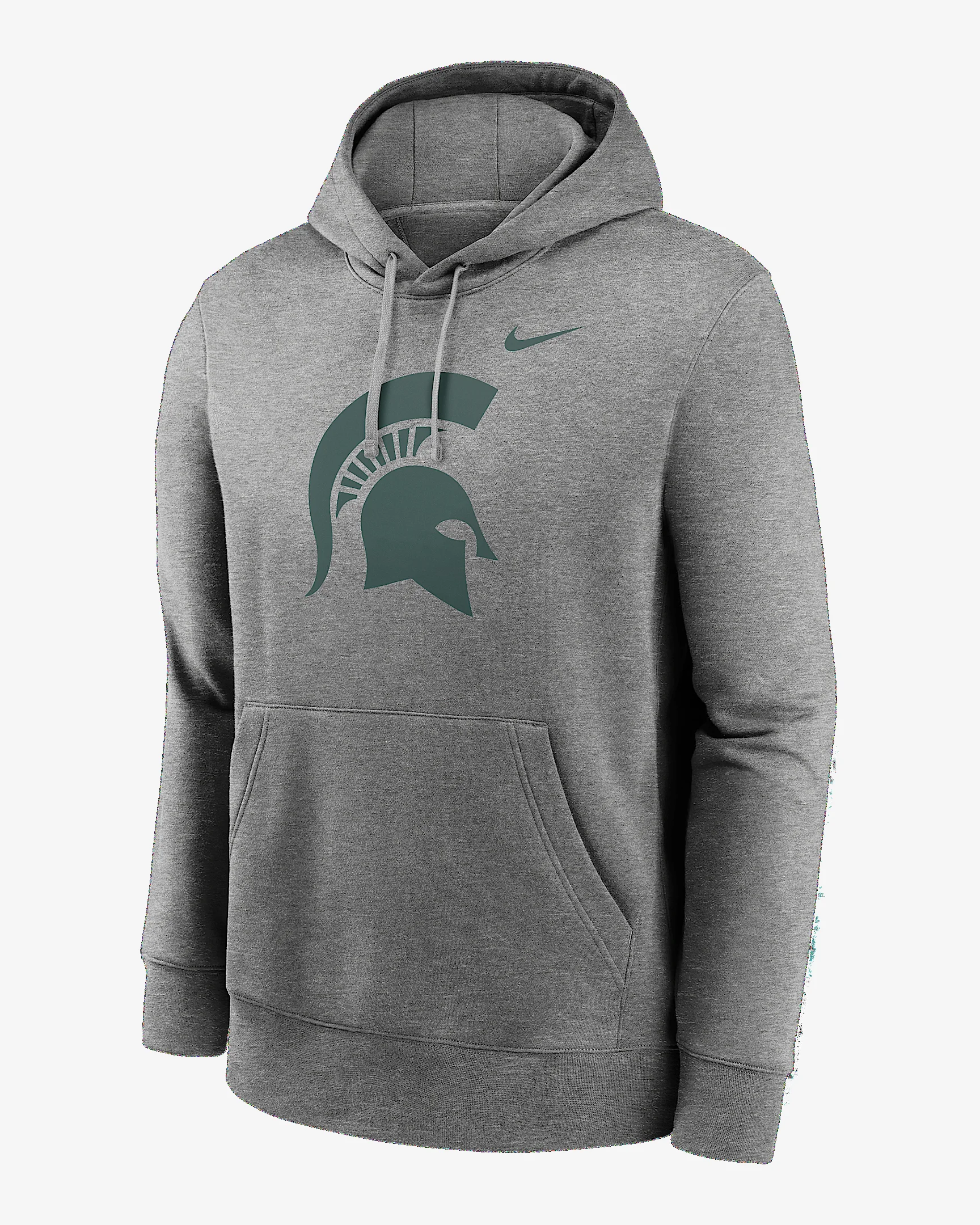 Michigan State Spartans Primetime Club Primary Logo Men's Nike College Pullover Hoodie - 1