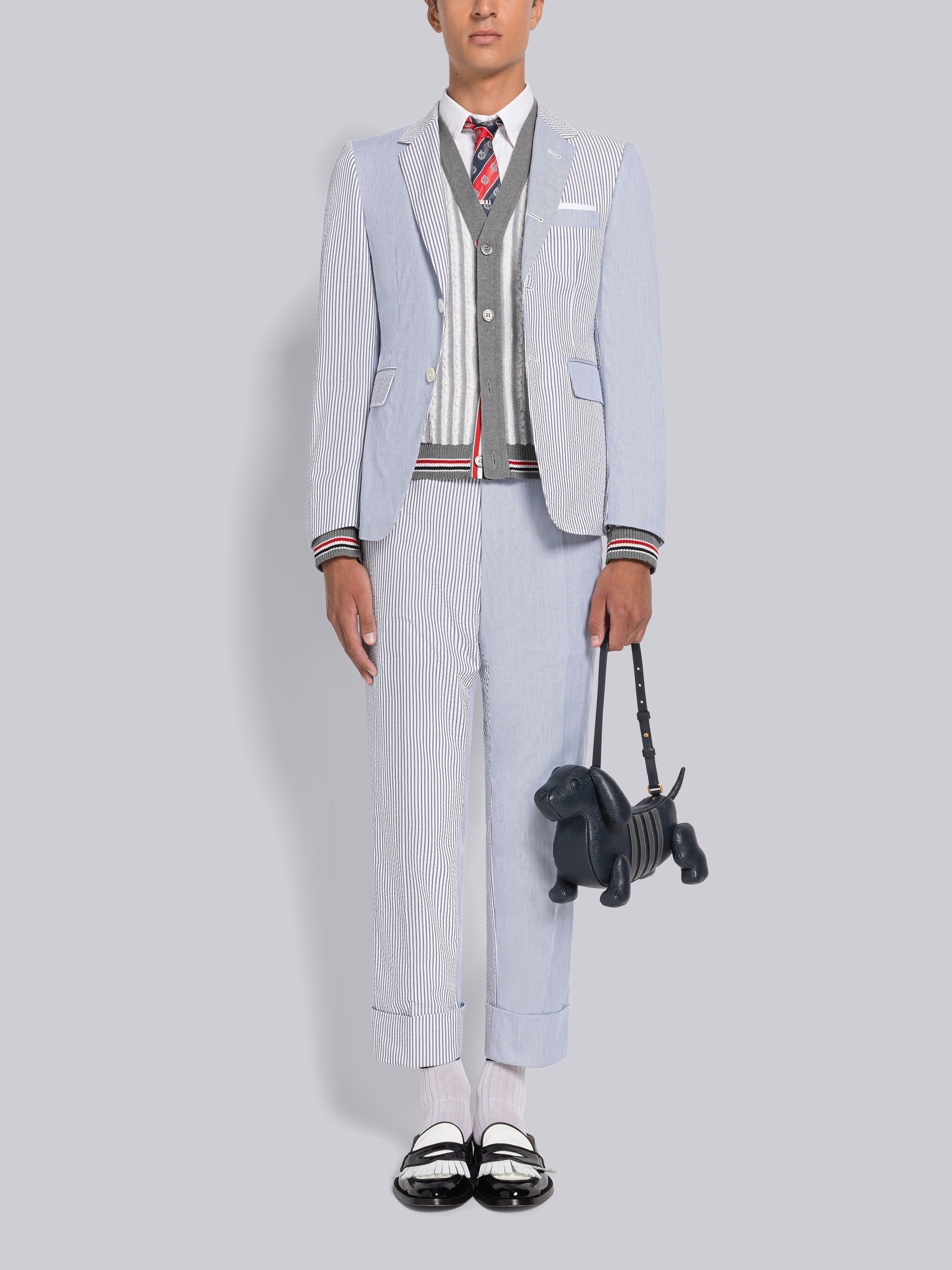 THOM BROWNE 'Funmix Classic Sport’ blazer Multicolor Thom Browne Blazer 'funmix Classic Sport' | italist, ALWAYS