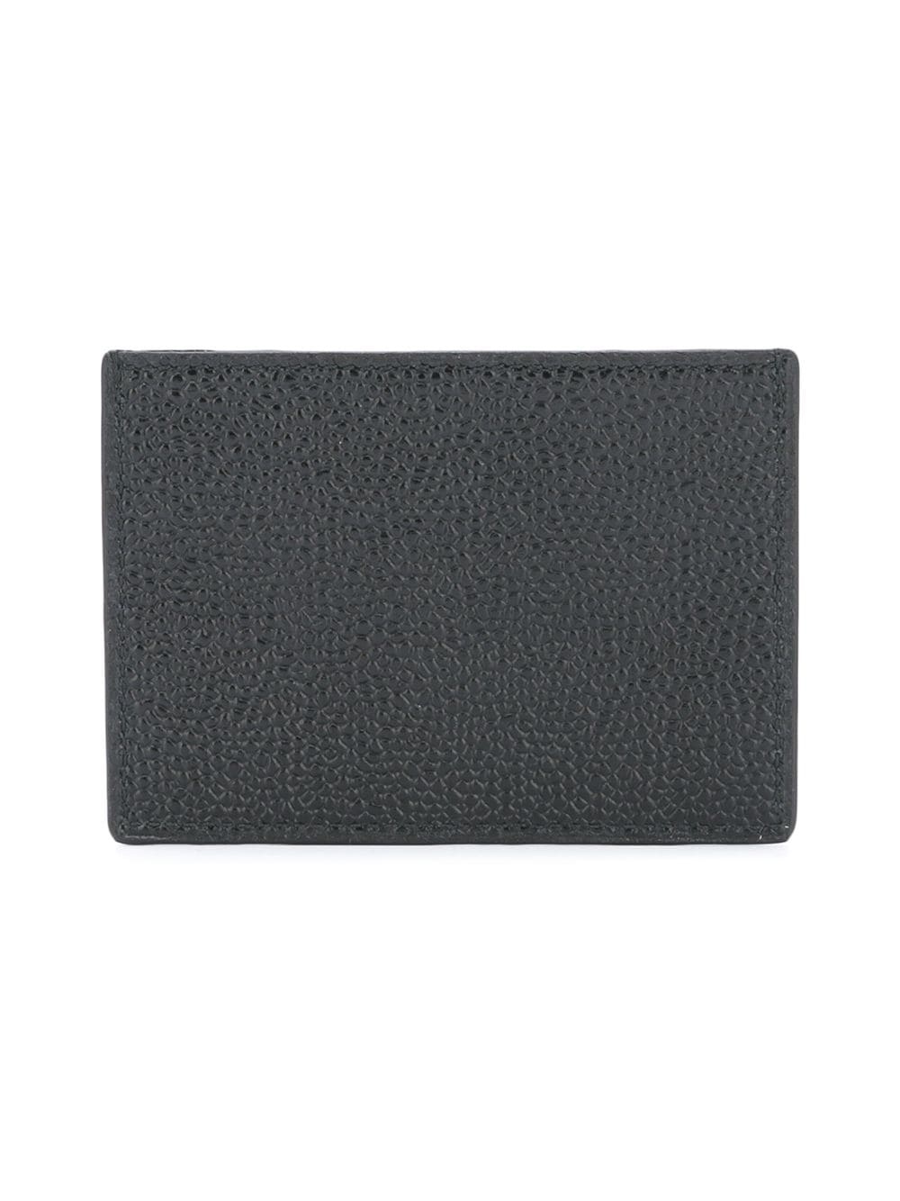 Single Card Holder In Pebble Grain - 2