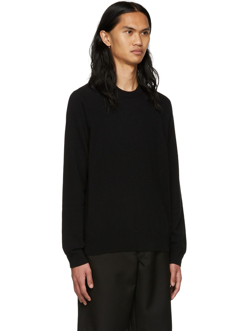 Black Lambswool Sweater 2