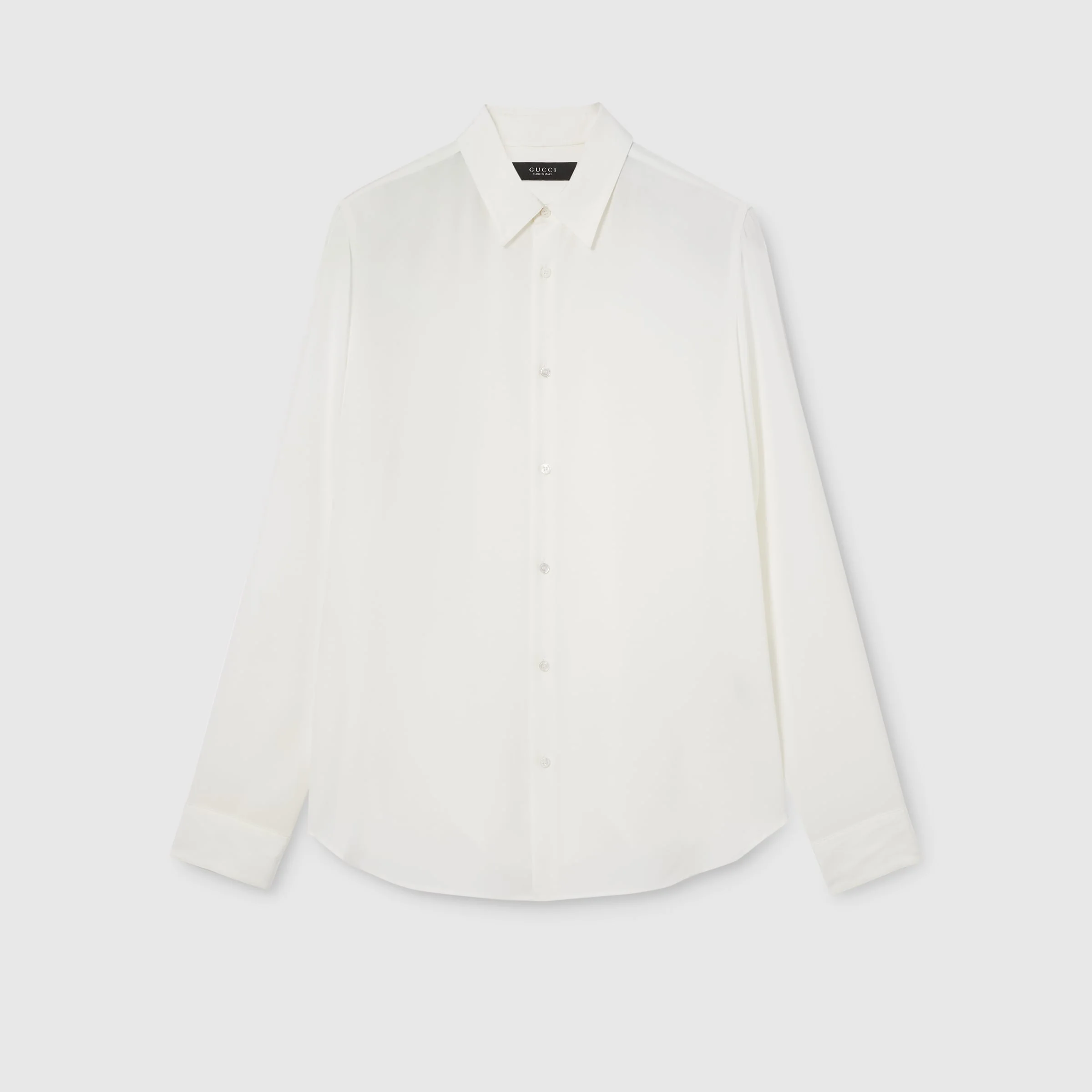 Silk crêpe de chine shirt - 1