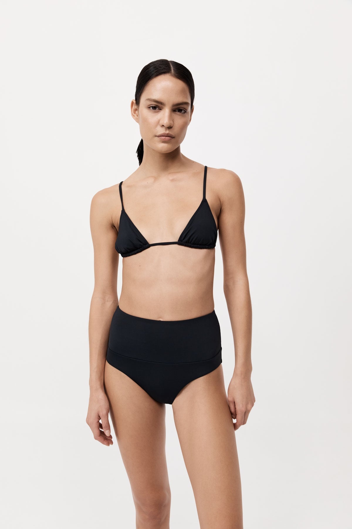 Triangle Bikini Top - Black - 3