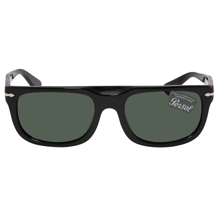 Persol Green Rectangular Men's Sunglasses PO3271S 95/31 55 - 1