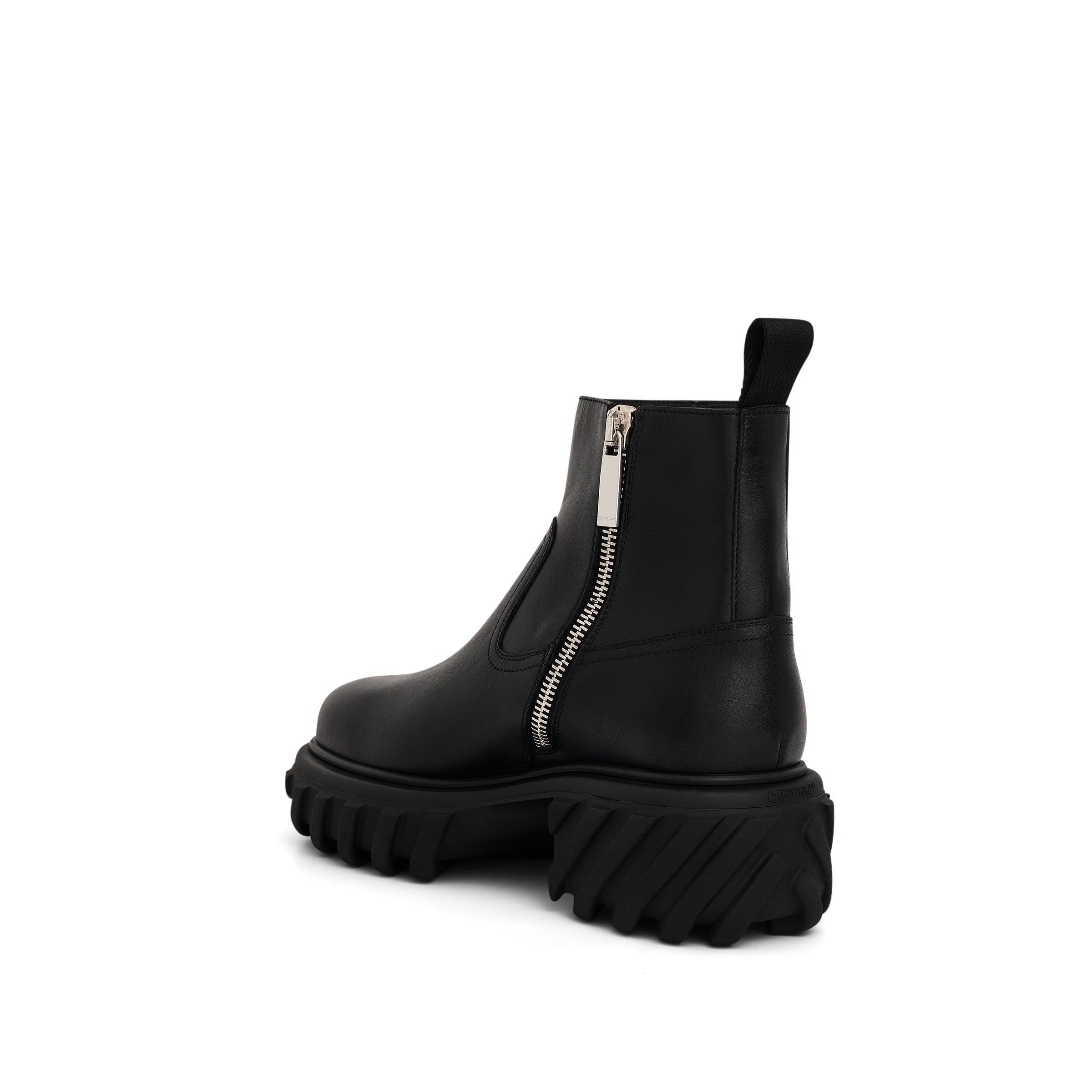 Exploration Motor Ankle Boot in Black - 3