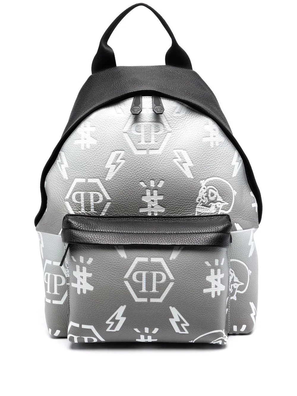 gradient-effect logo backpack - 1