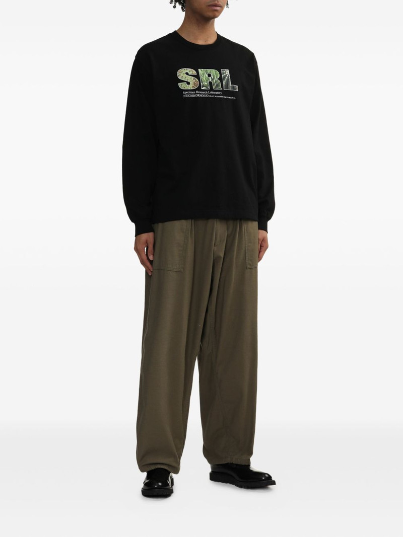 NEIGHBORHOOD SRL graphic-print long-sleeve T-shirt outlook
