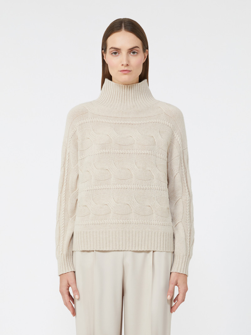 VODKA Wool and cashmere cable-knit sweater 3