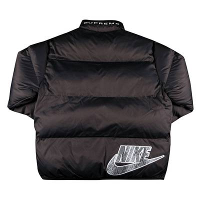 Supreme Supreme x Nike Reversible Puffy Jacket 'Black' outlook