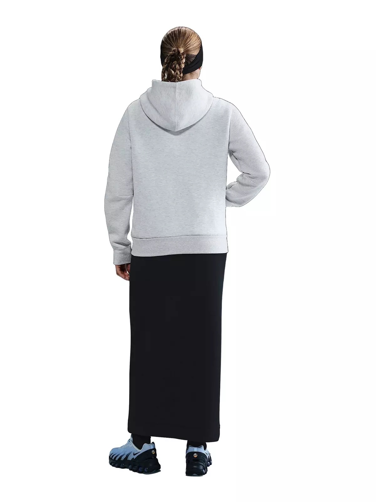Women's Sportswear Tech Fleece Hoodie -Lt Grey - 5