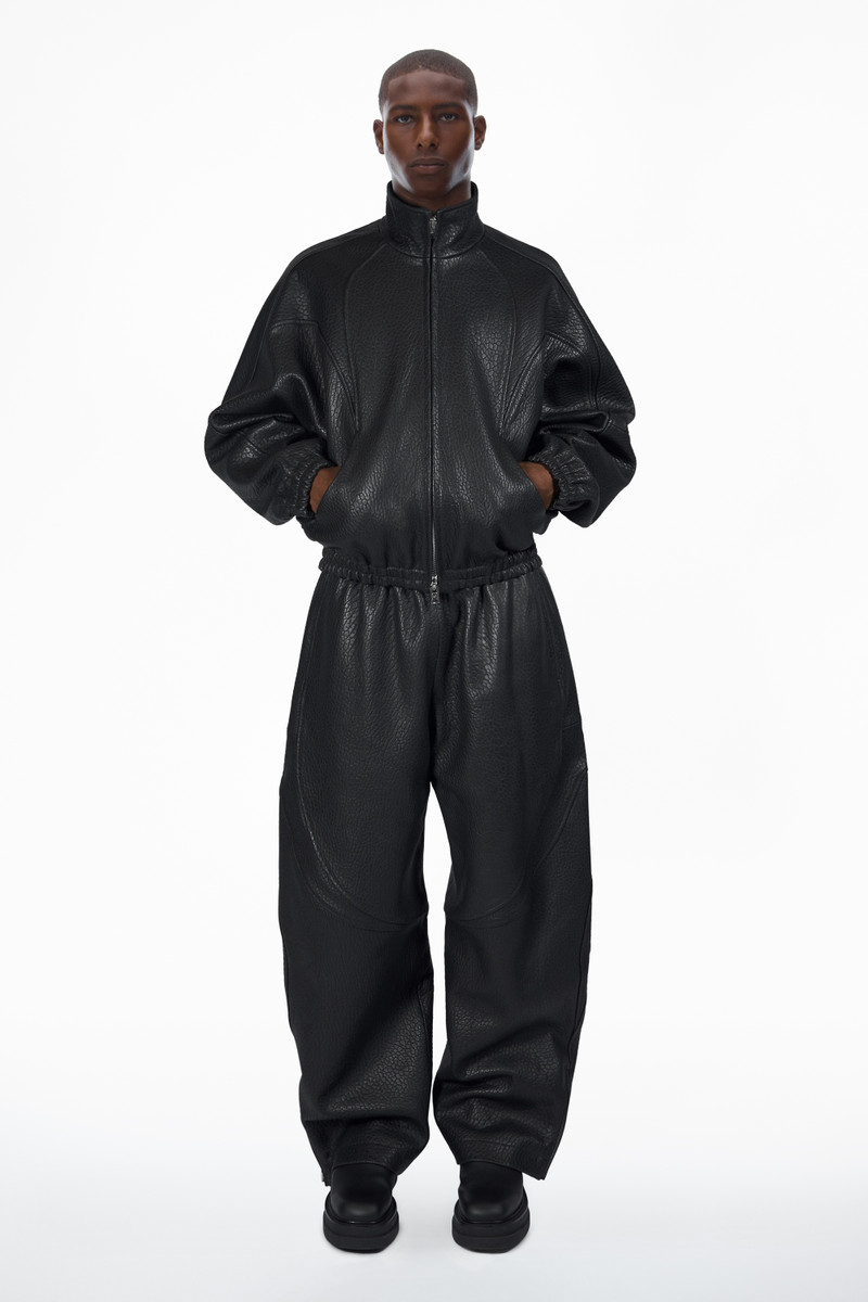 Alexander Wang Track Pant in Primal Lambskin Leather outlook