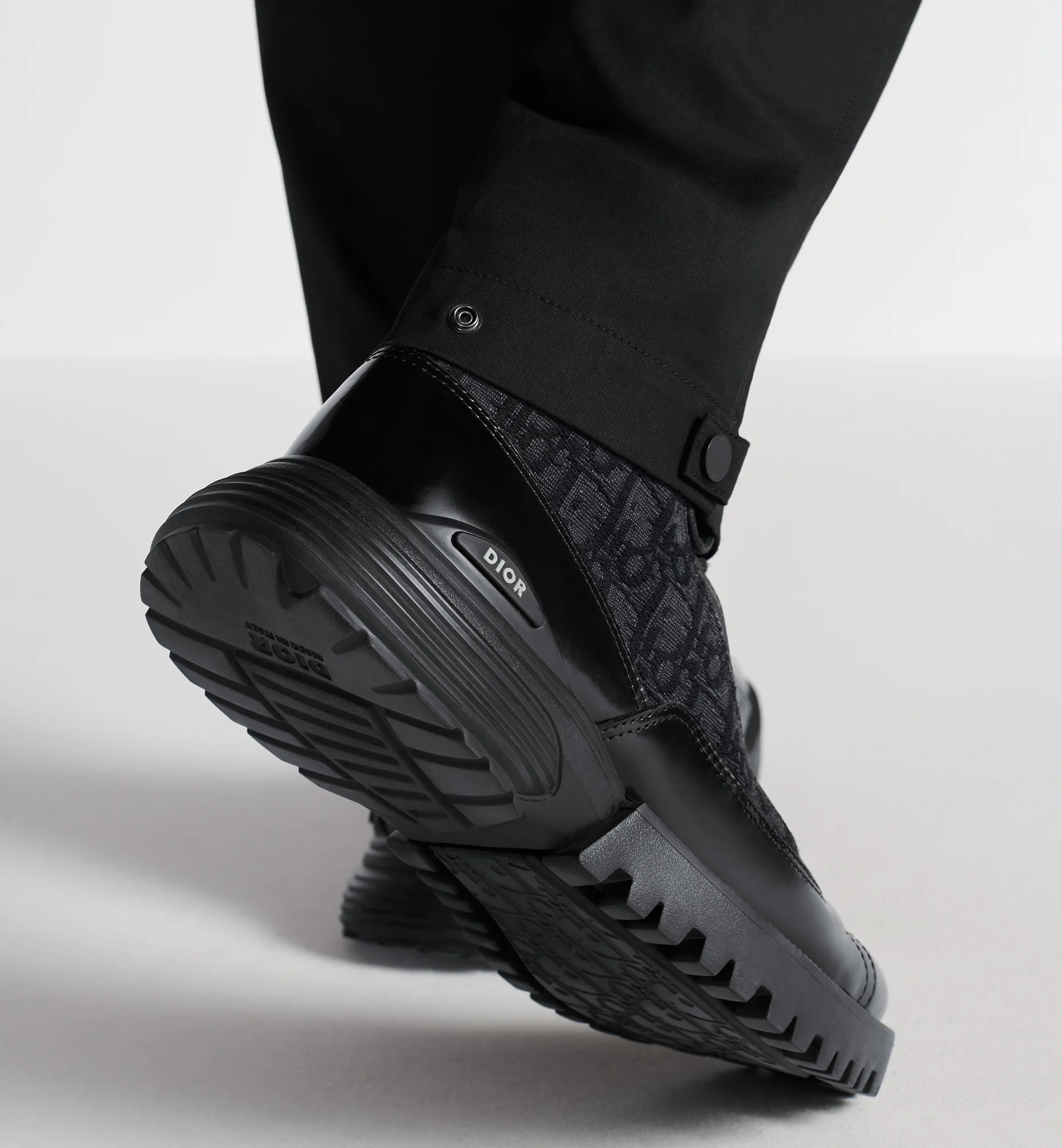 Dior Combat ローファー 42 Dior Combat Loafer Black Polished