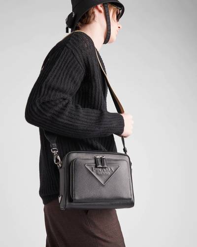 Prada Saffiano leather shoulder bag outlook