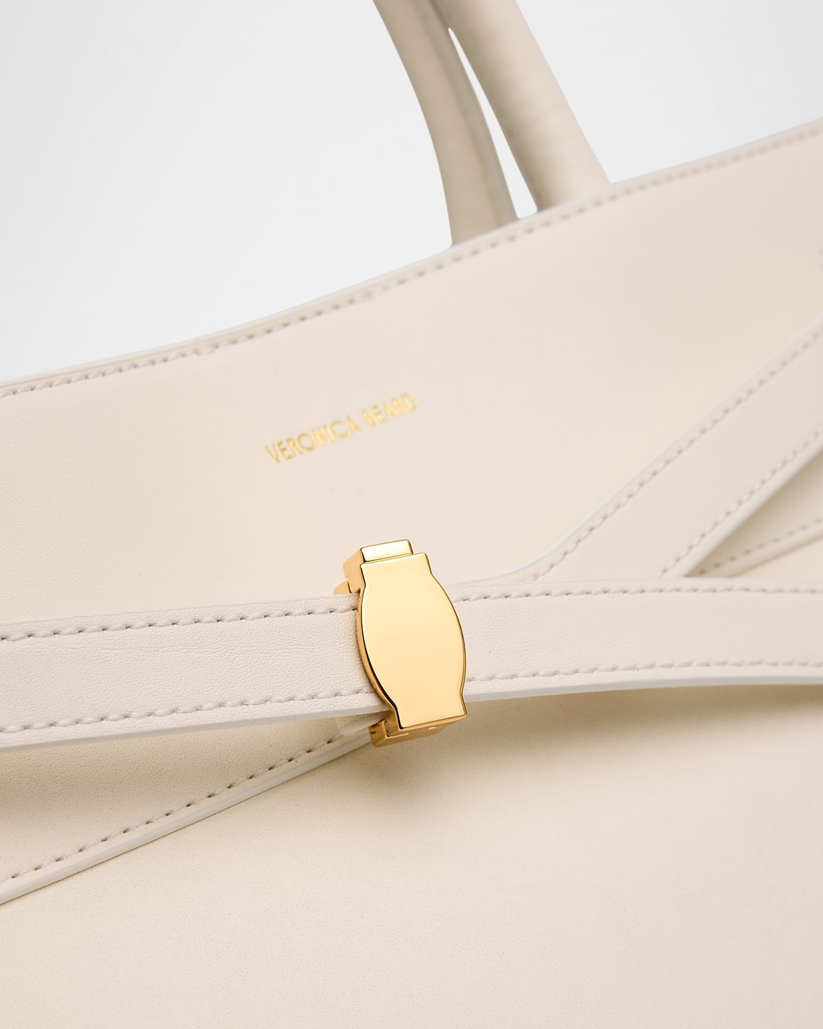 Dash Buckle Leather Crossbody Bag - 5