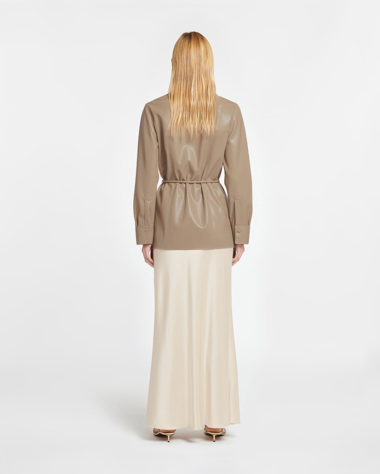 Slip Satin Maxi Skirt - 4