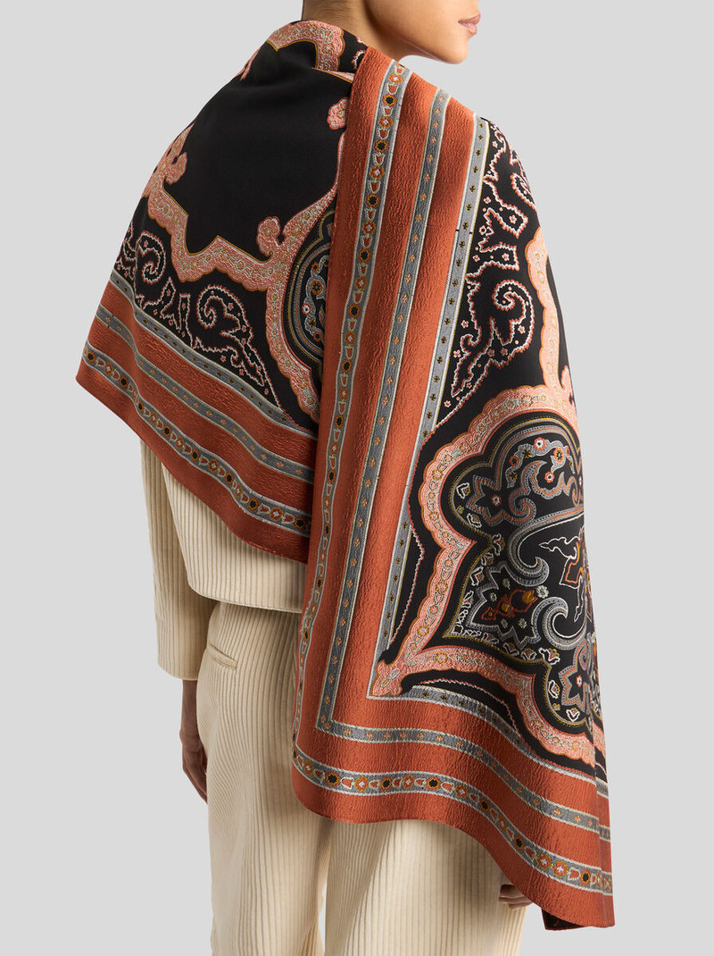 Etro SILK-BLEND FIL COUPÉ SCARF outlook