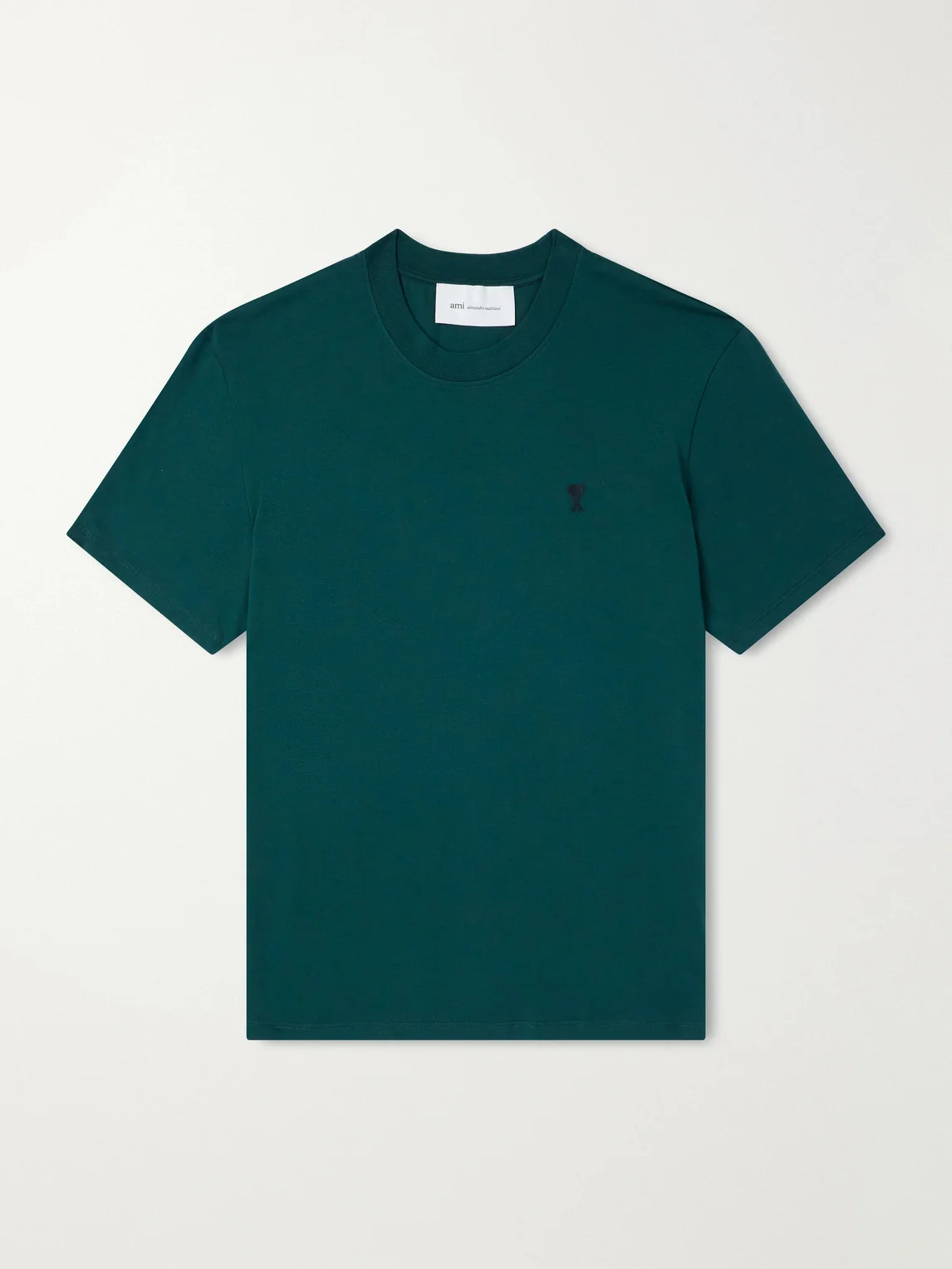 Logo-Embroidered Cotton-Jersey T-Shirt - 1