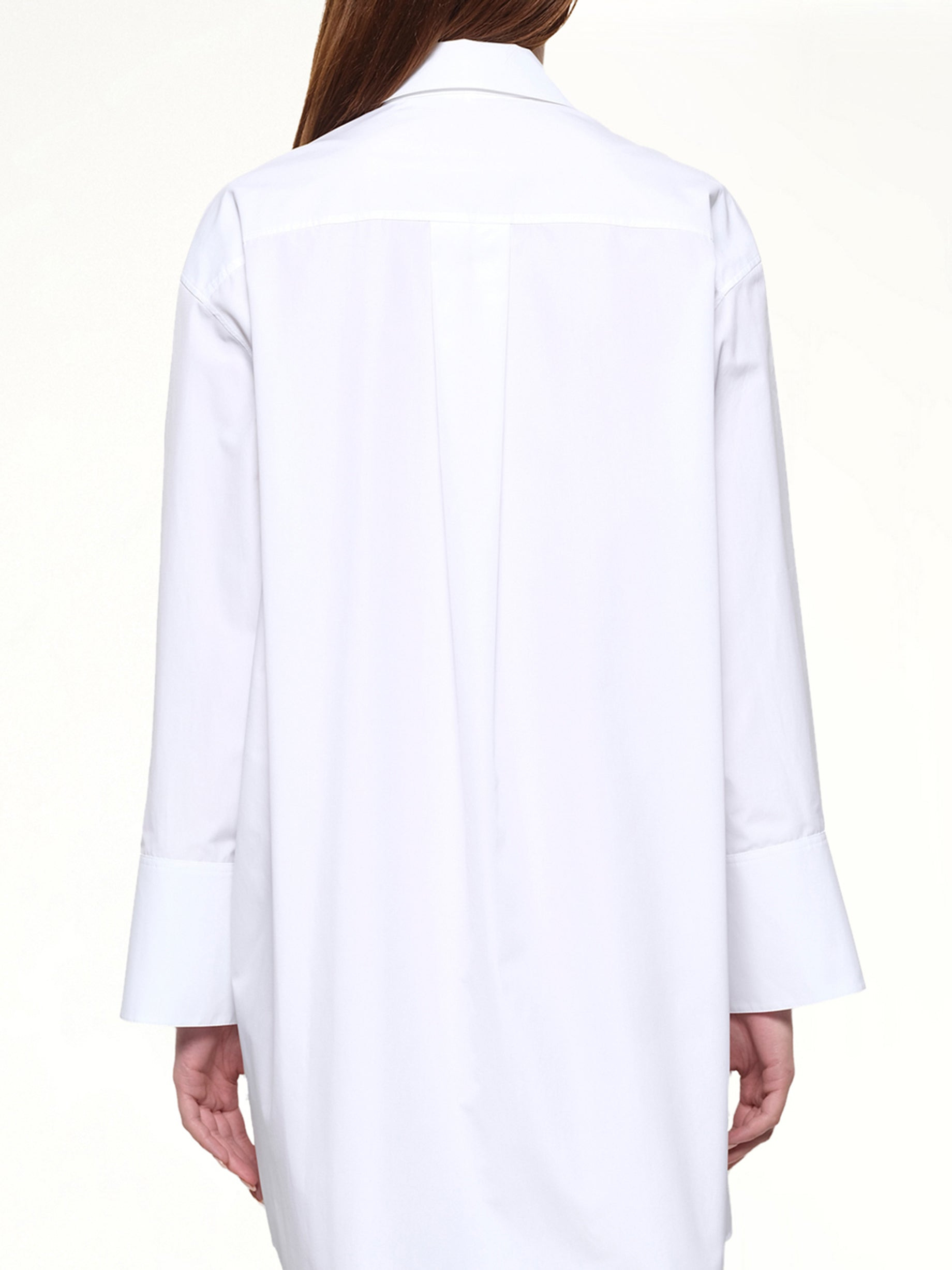 Shirt Dress in White - 6