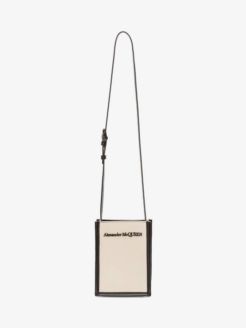 Mini Crossbody Bag in Beige 5