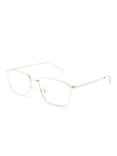 Montblanc nose-pads square-frame glasses outlook