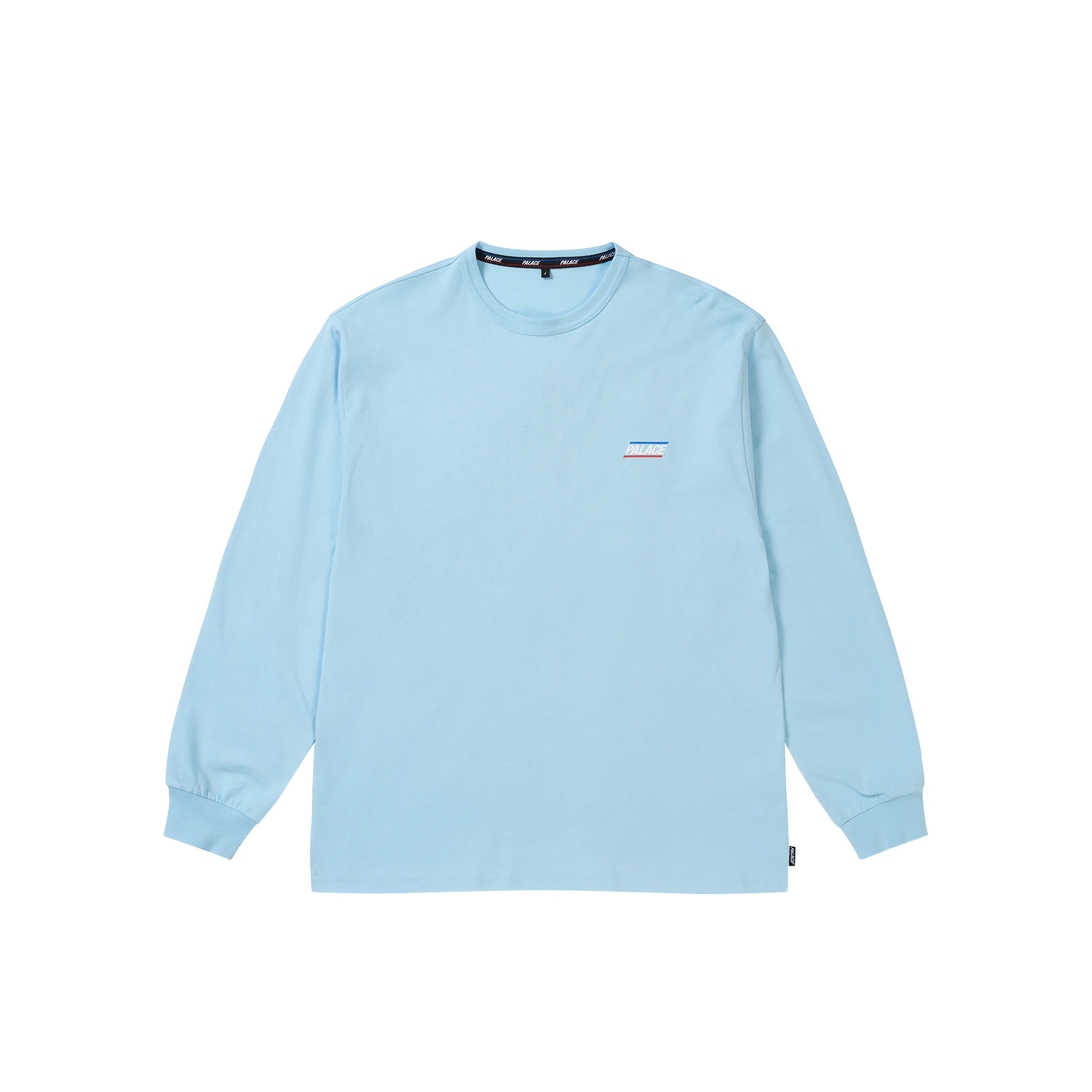 BASICALLY A LONGSLEEVE SKYLINE BLUE - 1