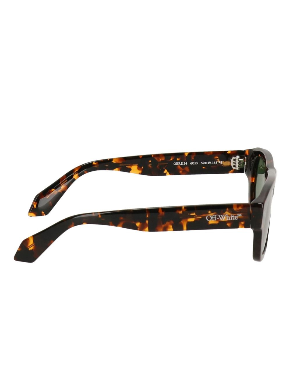 tortoiseshell round-frame sunglasses - 3
