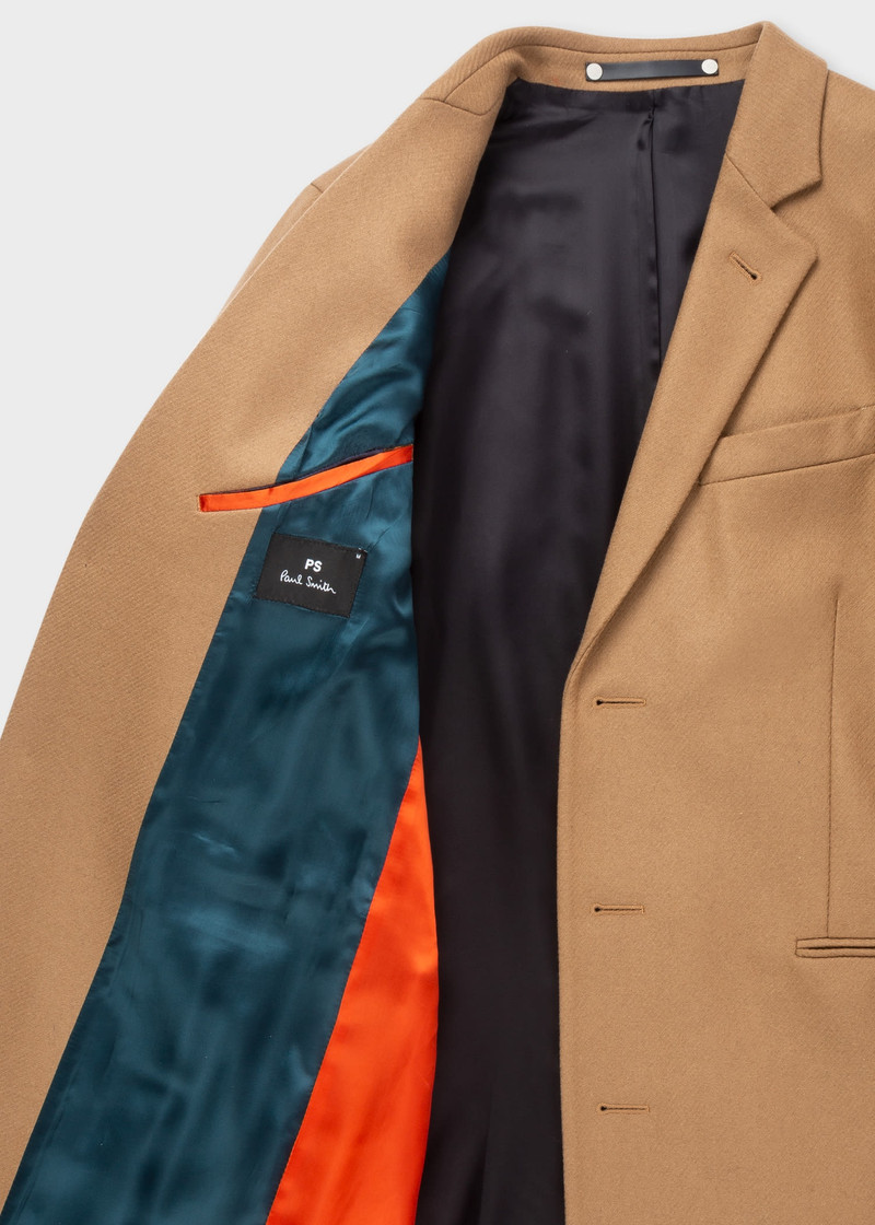 Wool-Cashmere Epsom Coat 4