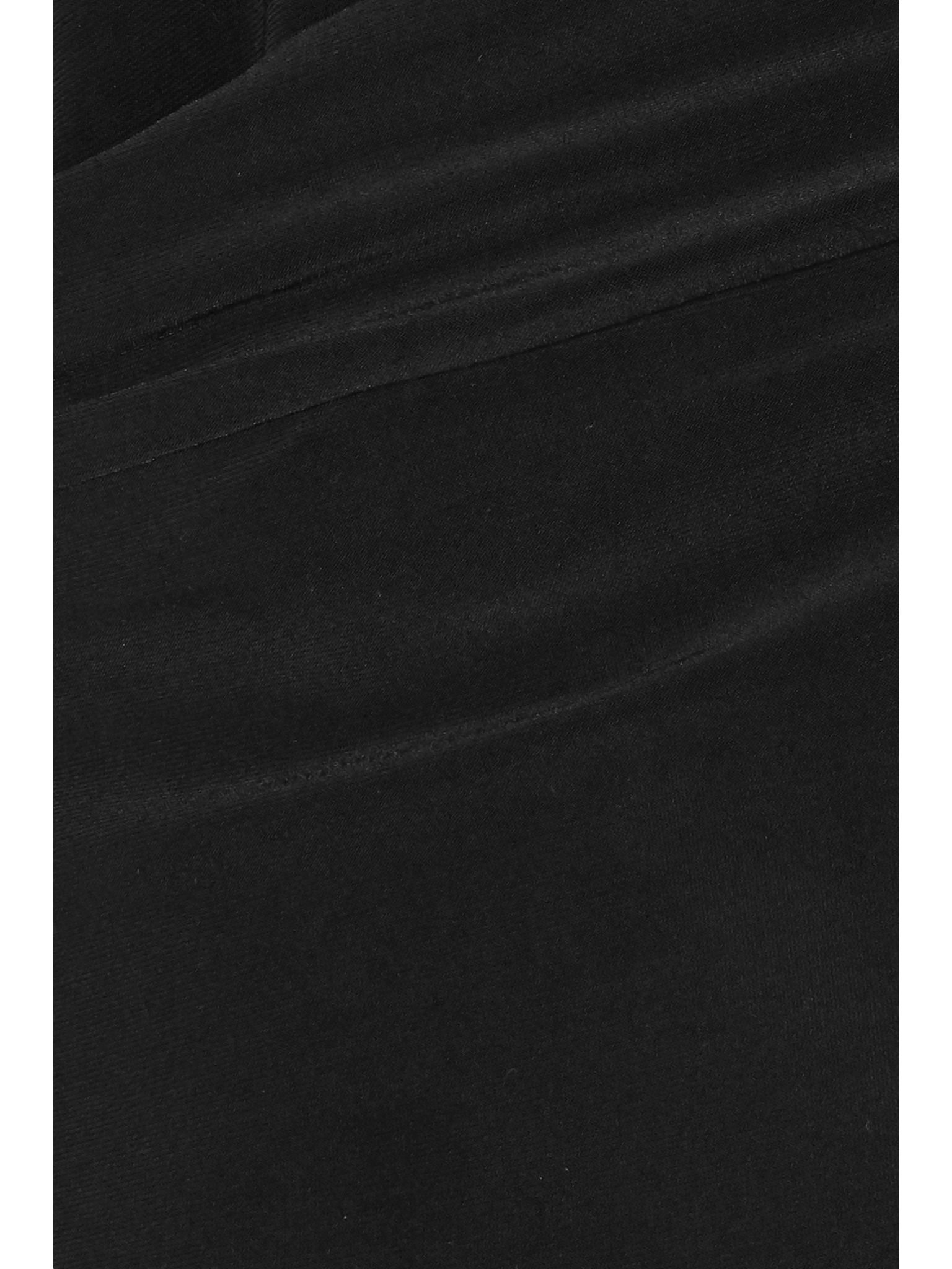 Strapless stretch-jersey dress Black - 4
